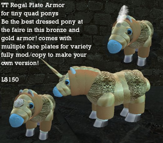 Tiny Trotters Royal Plate Armor