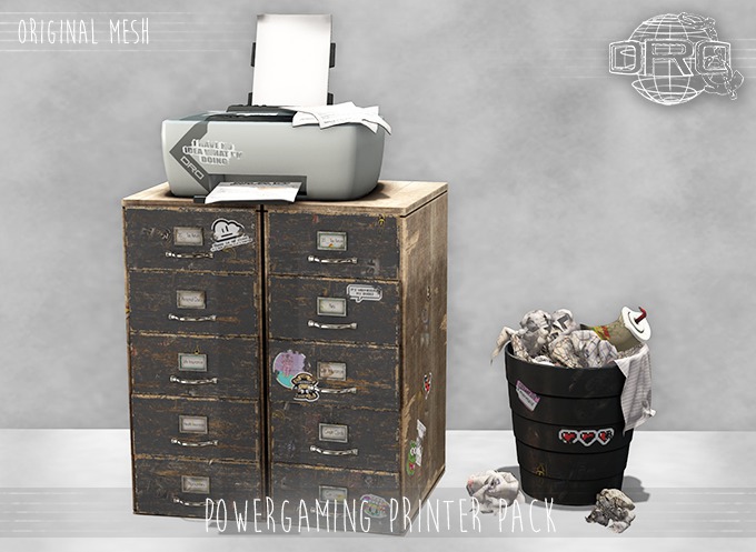 -DRD- Powergaming Shed - Printer Pack (add)