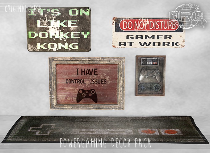 -DRD- Powergaming Shed - Decor Pack (add)