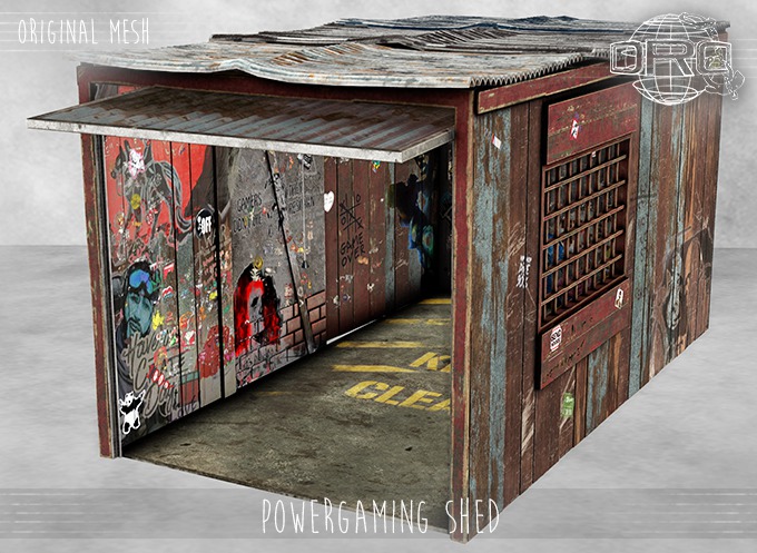 -DRD- Powergaming Shed - Building (add)