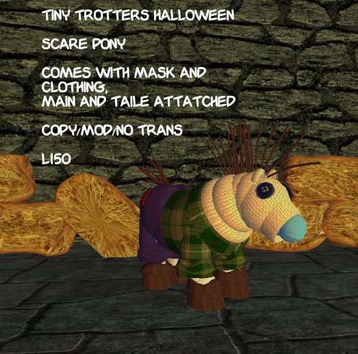 Tiny Trotters scare pony