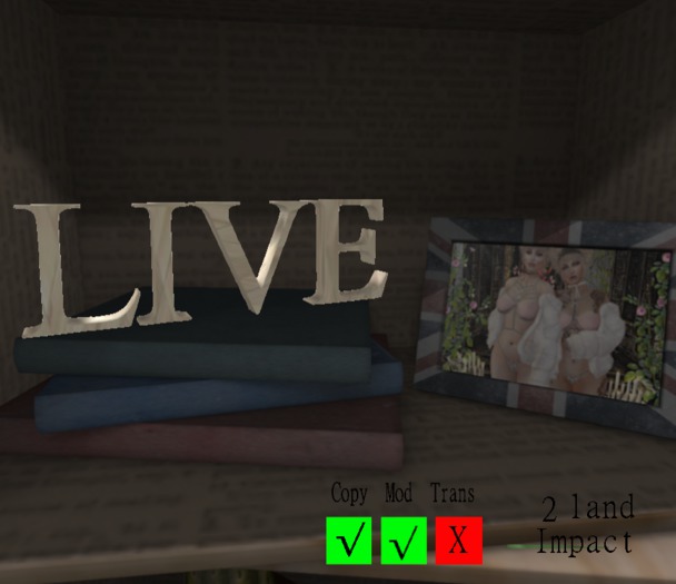 .:PD:. LIVE Word Deco wood