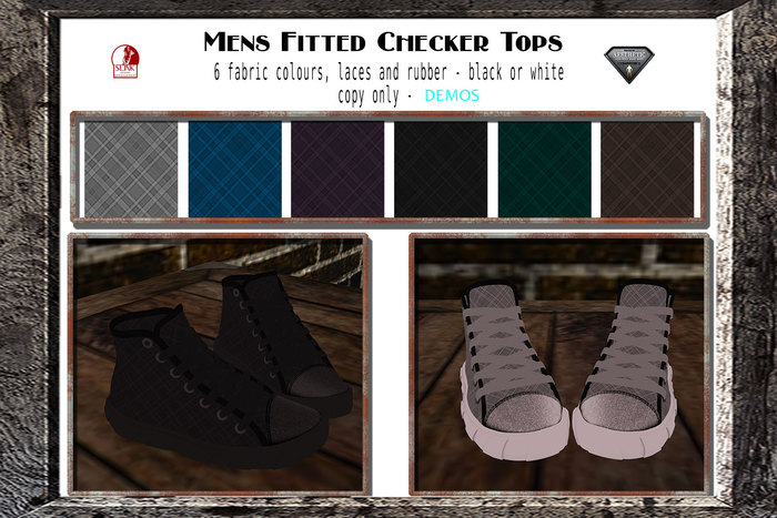 Men's Checker Tops DEMO