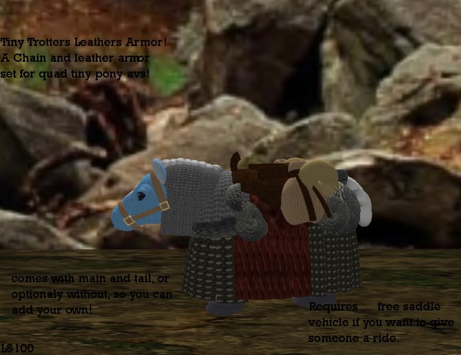 Tiny Trotters leathers armor