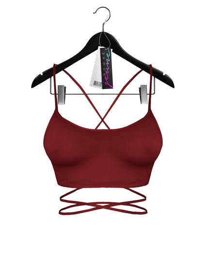 Jeune by Rowne.Merina Wrap Top - Red