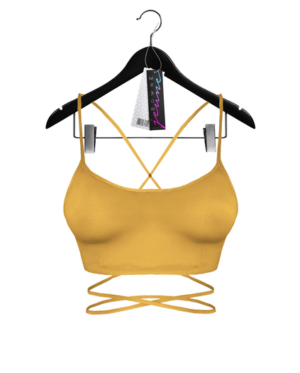 Jeune by Rowne.Merina Wrap Top - Yellow