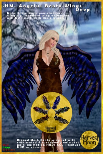 .HM. Angelus Bento Wings Unisex Deep [Add and Click]
