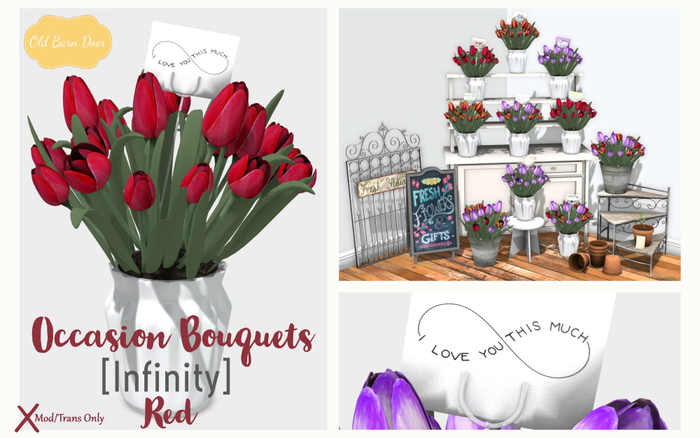 {OBD} Tulip Bouquet - Infinity [Red] [BOXED]