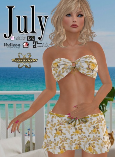 ~EccentriciXi~ Outfit July2 Roses Gold