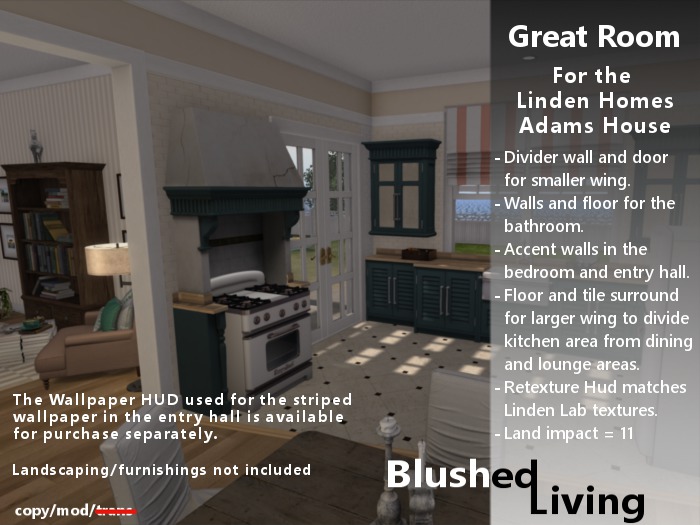 Blushed Living - Adams Great Room Add-On
