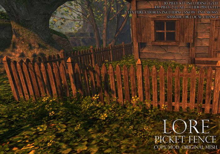 {LORE} Picket Fence (add)