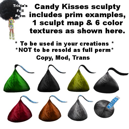Candy Kisses sculpty pack (BOXED)