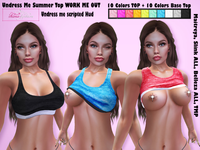 Undress Me Summer Top WORK ME OUT