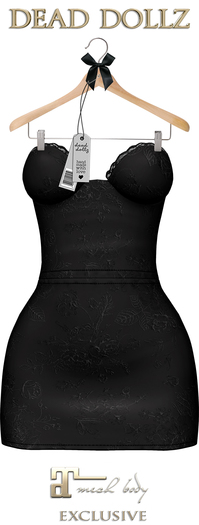 Dead Dollz - Rosa Minidress - DEMO