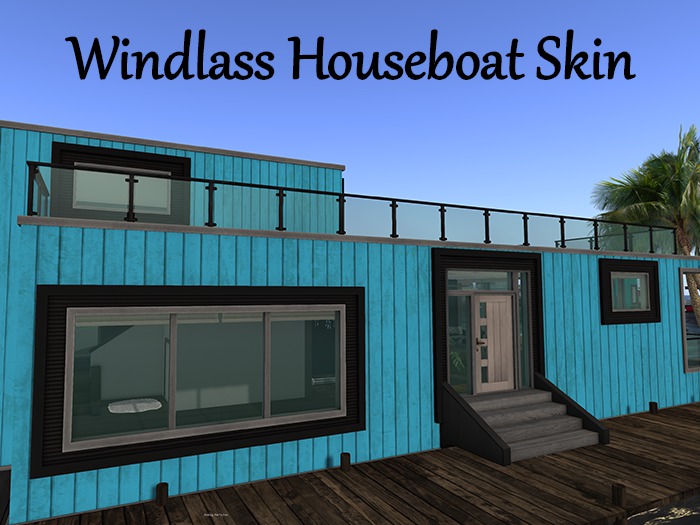 Second Life Marketplace LH Windlass Houseboat Skin