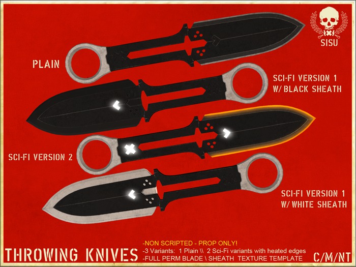 SISU \\ Throwing Knives