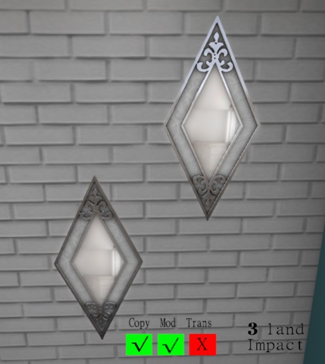 .:PD:. Diamond Wall Mirror