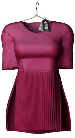 SPIRIT - Kina t-shirt [PINKPEACOCK]