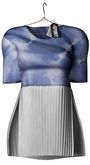 SPIRIT - Kina t-shirt[TIEDYEBLUE]