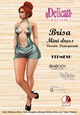 #GIFT#D.C: Brisa Sexy Dress blue trans