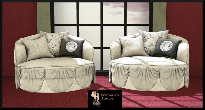 *TRB* Flirting Sofa - CAMEO WINTER