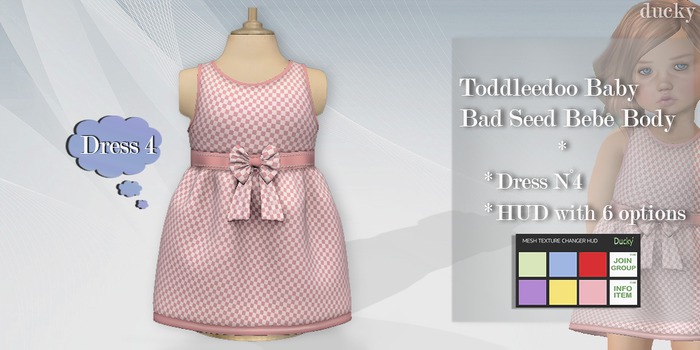 *Ducky-Mesh Girls Dress_4,Bad Seed Bebe,Toddleedoo Baby