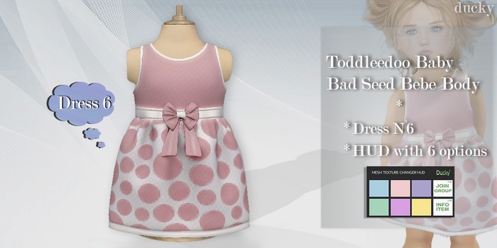 *Ducky-Mesh Girls Dress_6,Bad Seed Bebe,Toddleedoo Baby