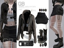 3.::GB:: Zip pocket skirt (Maitreya) Gray
