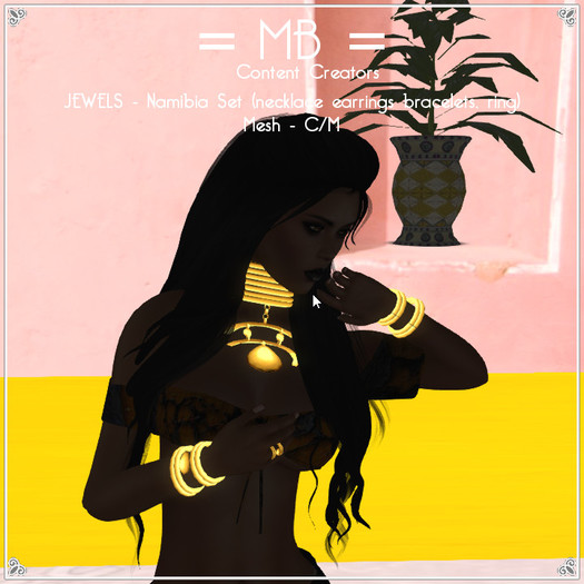 = MB = BOX JEWELS - NAMIBIA SET