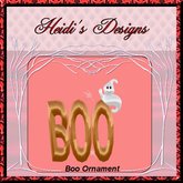 Heidi's Boo ornament 1a