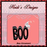 Heidi's Boo ornament 2a