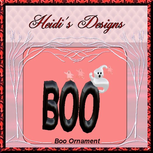 Heidi's Boo ornament 2b