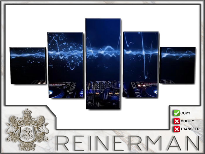 .::R::. - 5 Panel Wall Decor 100%mesh (DjDeck2)