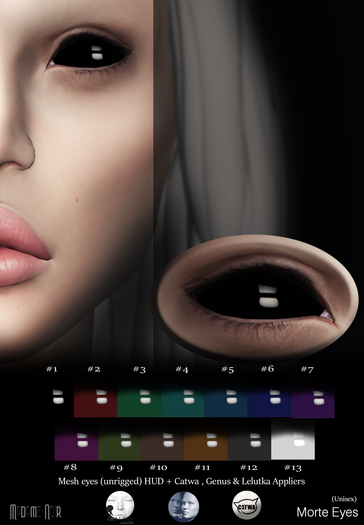 Morte Eyes pack by Madame Noir