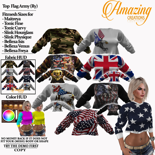 AmAzInG CrEaTiOnS Top Flag Army (Ry)