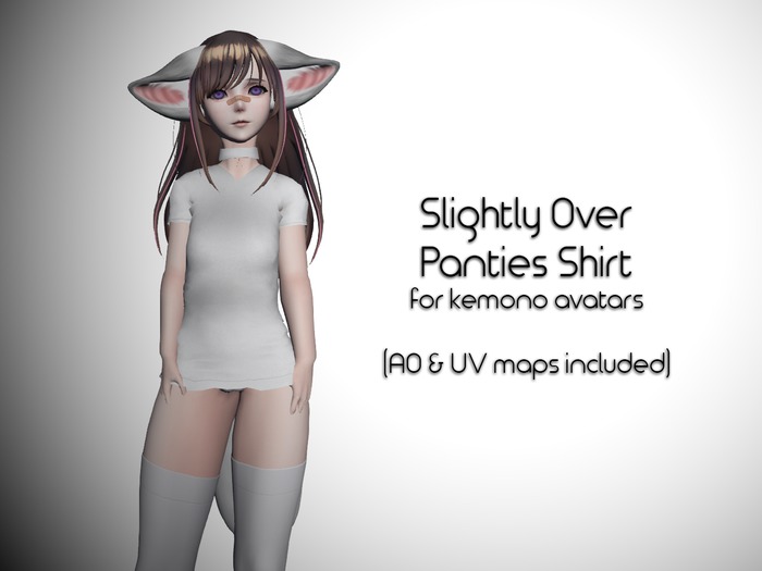 LMF Kemono Slightly Over Panties Shirt