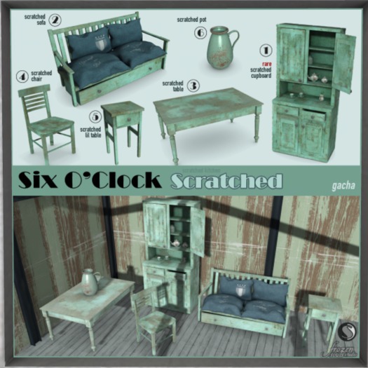 !six o'clock! [SCRATCHED-1] Cupboard* - RARE