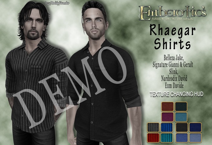 DEMO ~ Rhaegar ~ Shirt & Texture Changing Hud