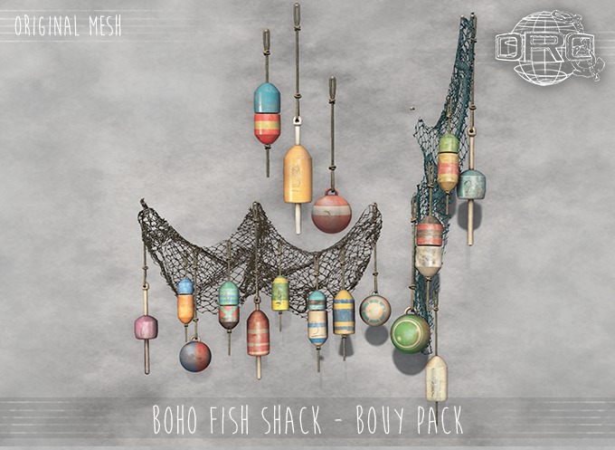 -DRD- Boho Fish Shack - Buoy Pack (add)