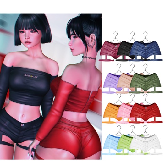 EVIE - Adrenaline Shorts - Fatpack