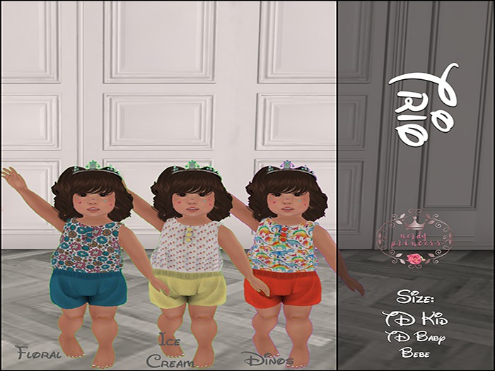 [Nerdy Princess] Trio - Floral