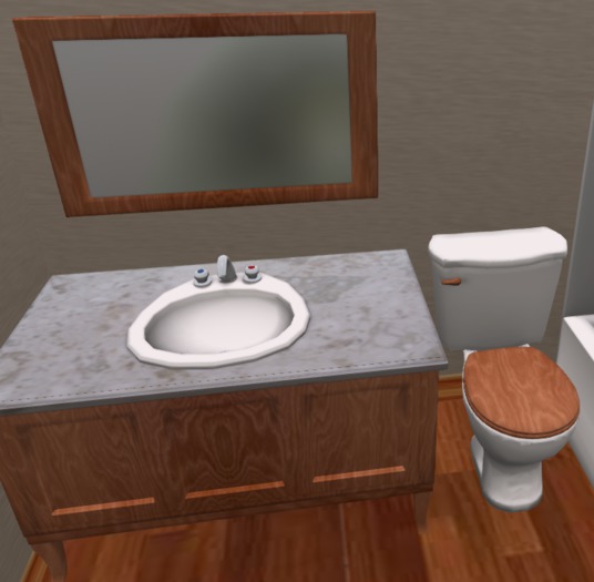 Scripted Mesh Sink/Vanity