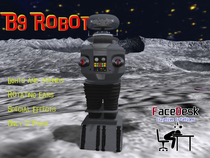 FaceDesk - B9 Robot Prop