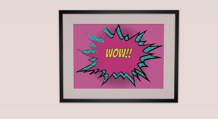 Wow!! - 2 Black Frames