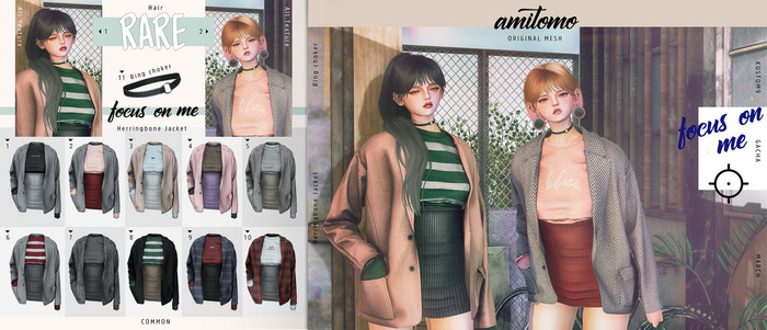 AMITOMO / Focus on me GACHA / 2 / RARE