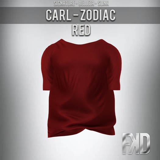 [FKD] CARL ZODIAC - RED