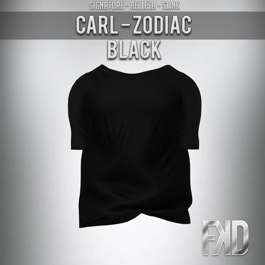 [FKD] CARL ZODIAC -  BLACK