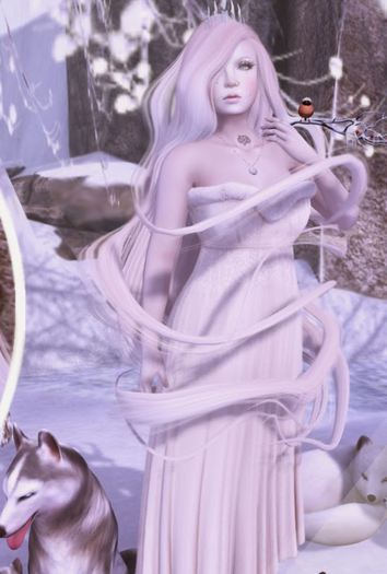 .Olive. the Snow Princess Hair - Mint Ice Cream