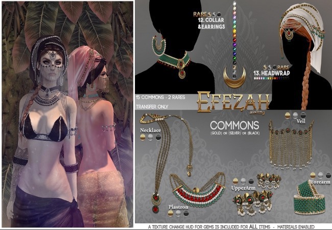 .a. Efezah GOLD-Commons Full Set -No Rare