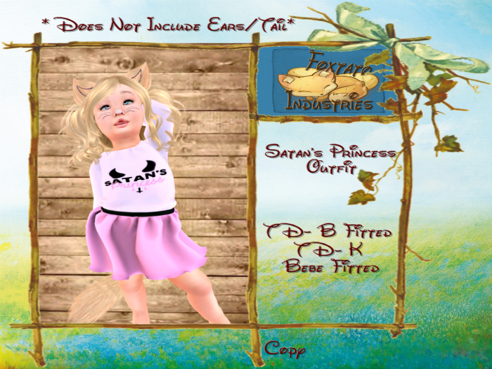 :Foxtato: Satan's Princess Outfit (Boxed)